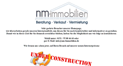 Desktop Screenshot of nm-immobilien.de